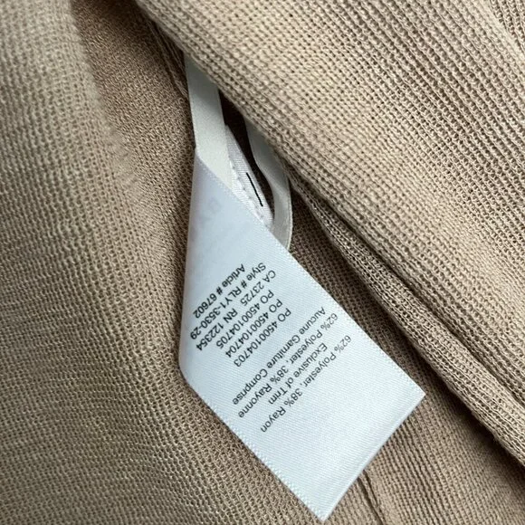 *SOLD* Babaton Knit Longline Cardigan in Camel | XXS (Fits S) - Picture 3 of 3